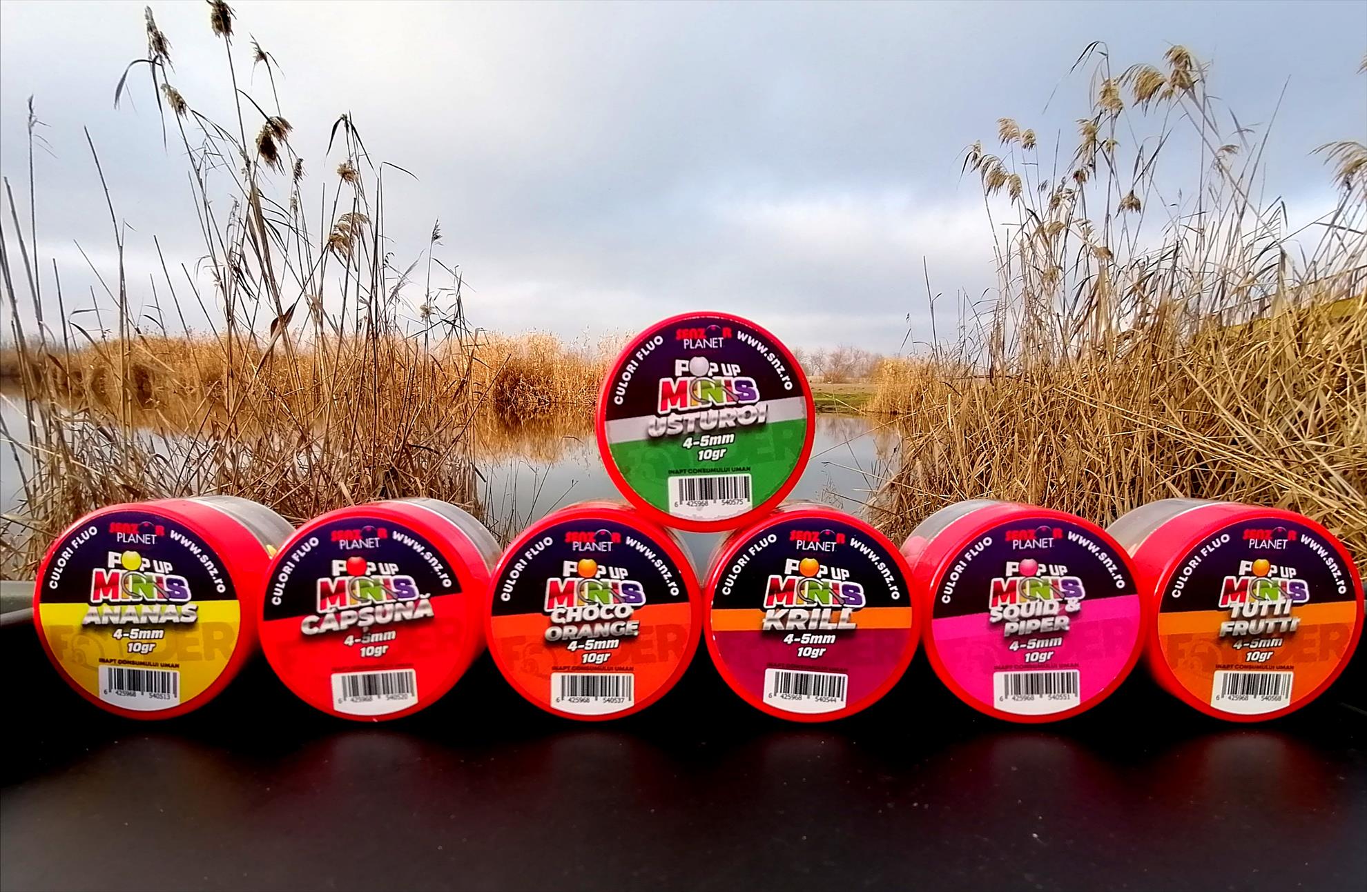 Pop-up-urile Minis, cele mai mici pop-up-uri pentru pescuit la feeder de pe piață